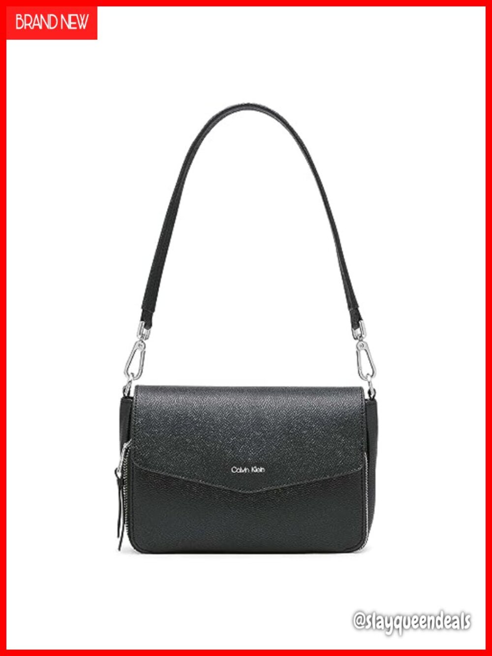 Calvin Klein Ava Novelty Demi Shoulder Bag Messenger Purse